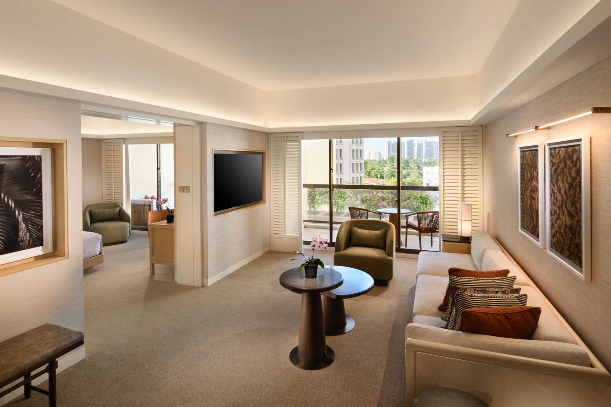 Conrad Singapore Orchard Exterior foto