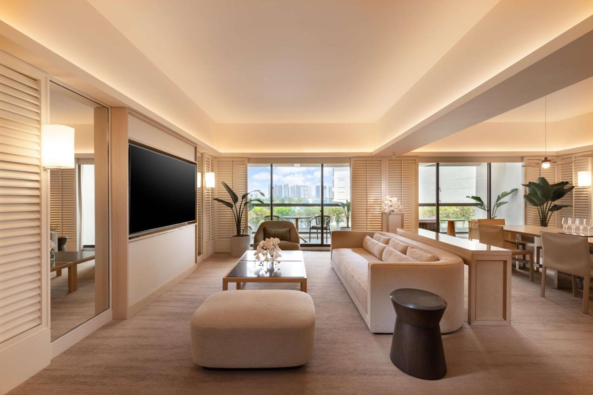 Conrad Singapore Orchard Exterior foto