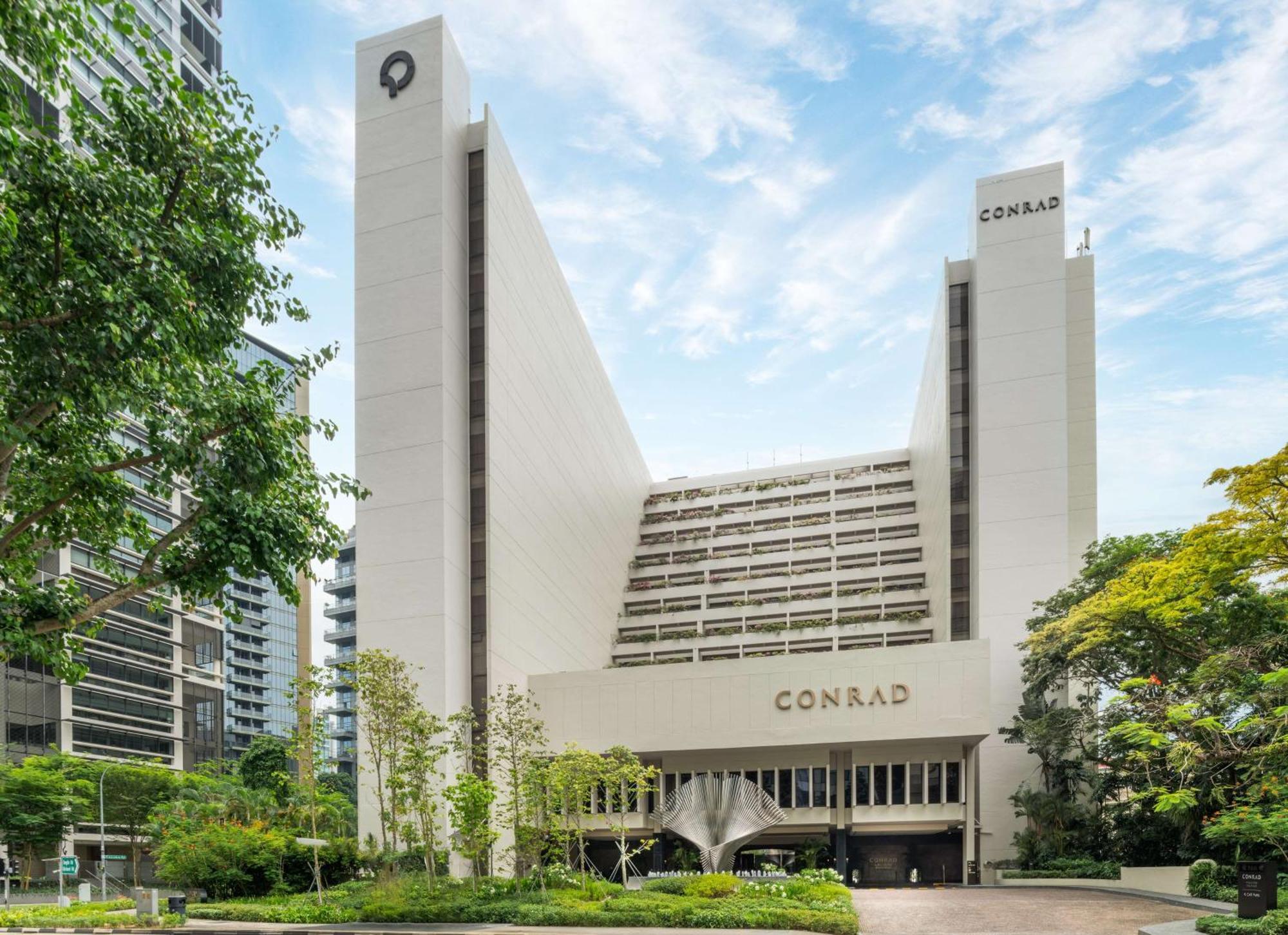 Conrad Singapore Orchard Exterior foto